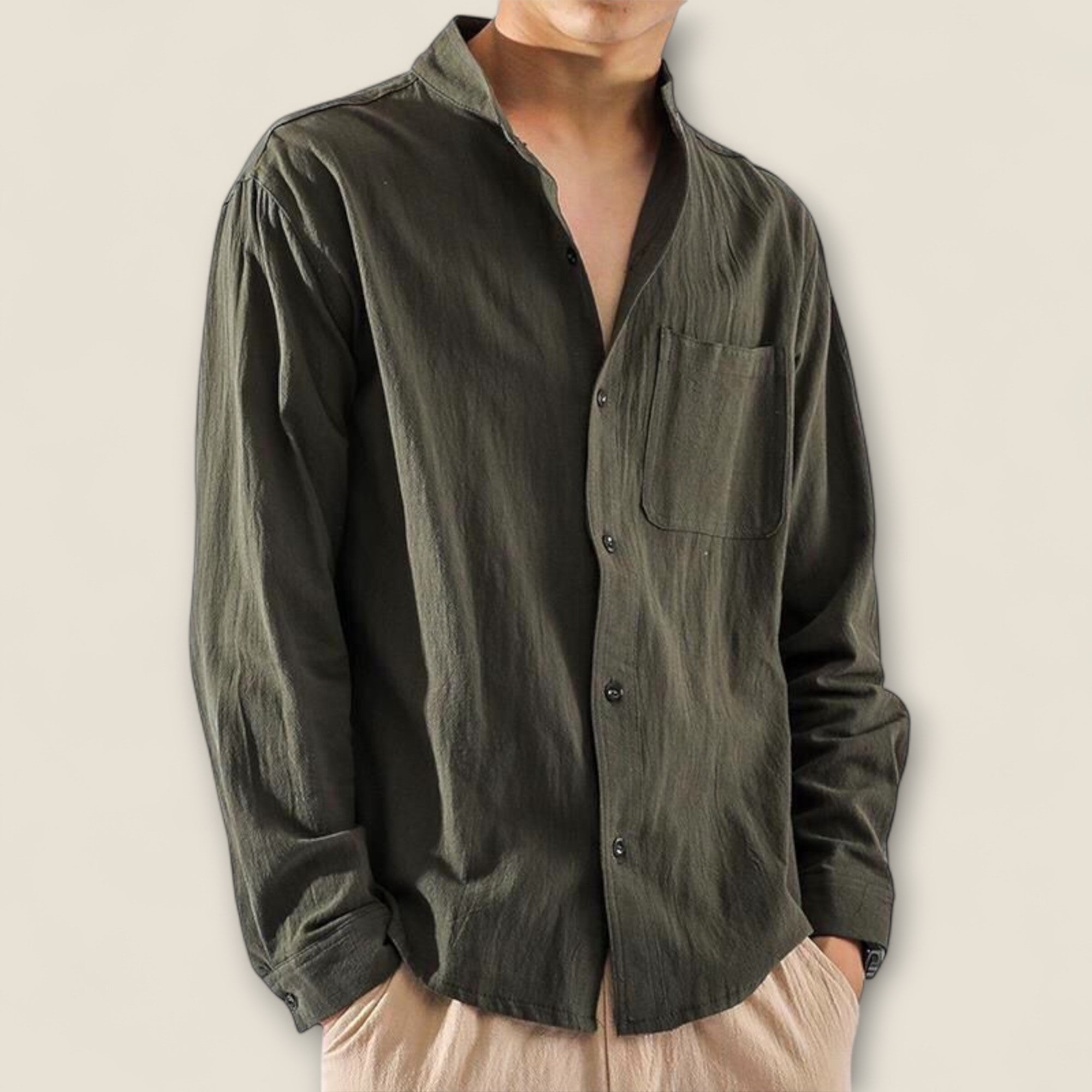 Benicio - Blød Vævet Skjorte