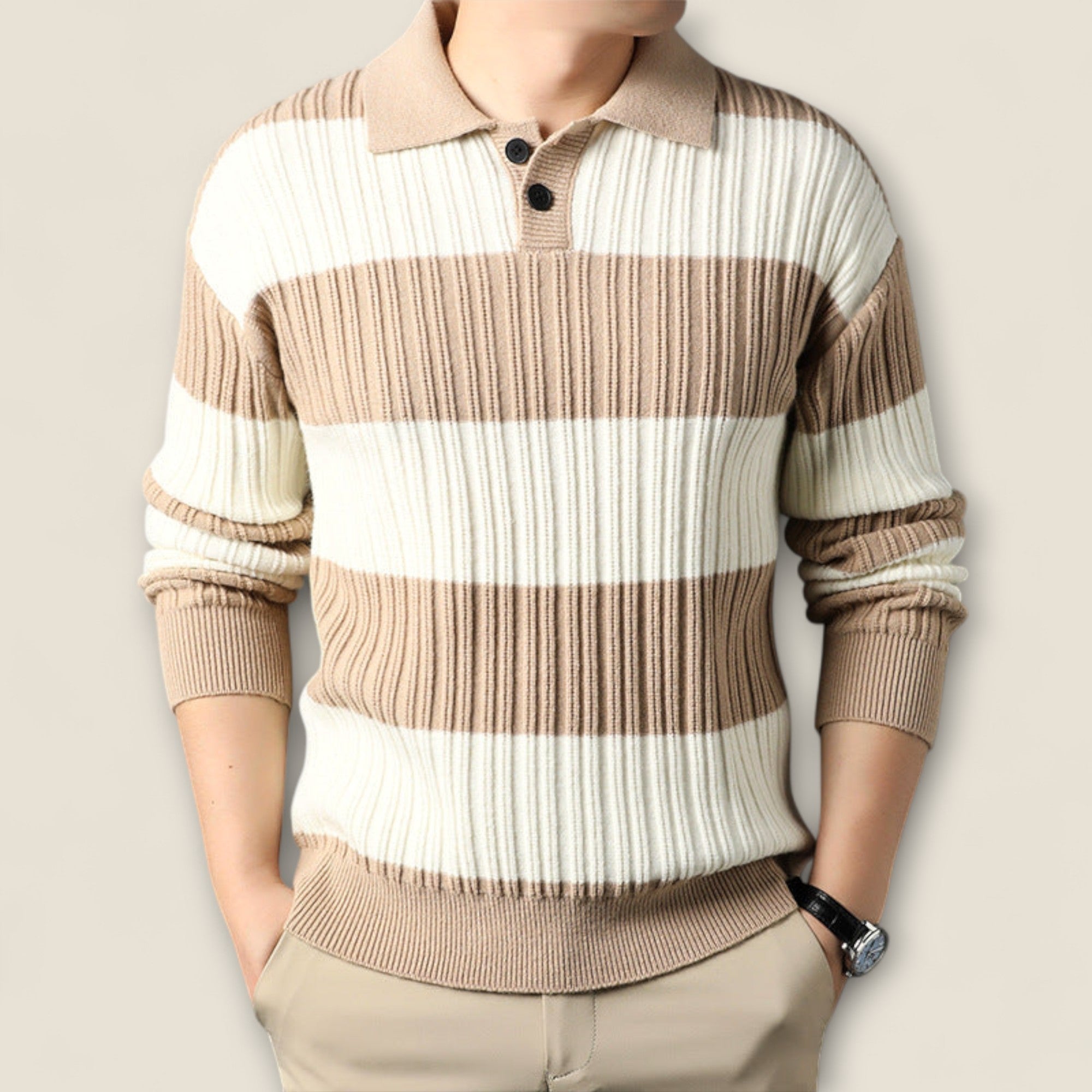 Giovanni - Strikket Bomulds Sweater