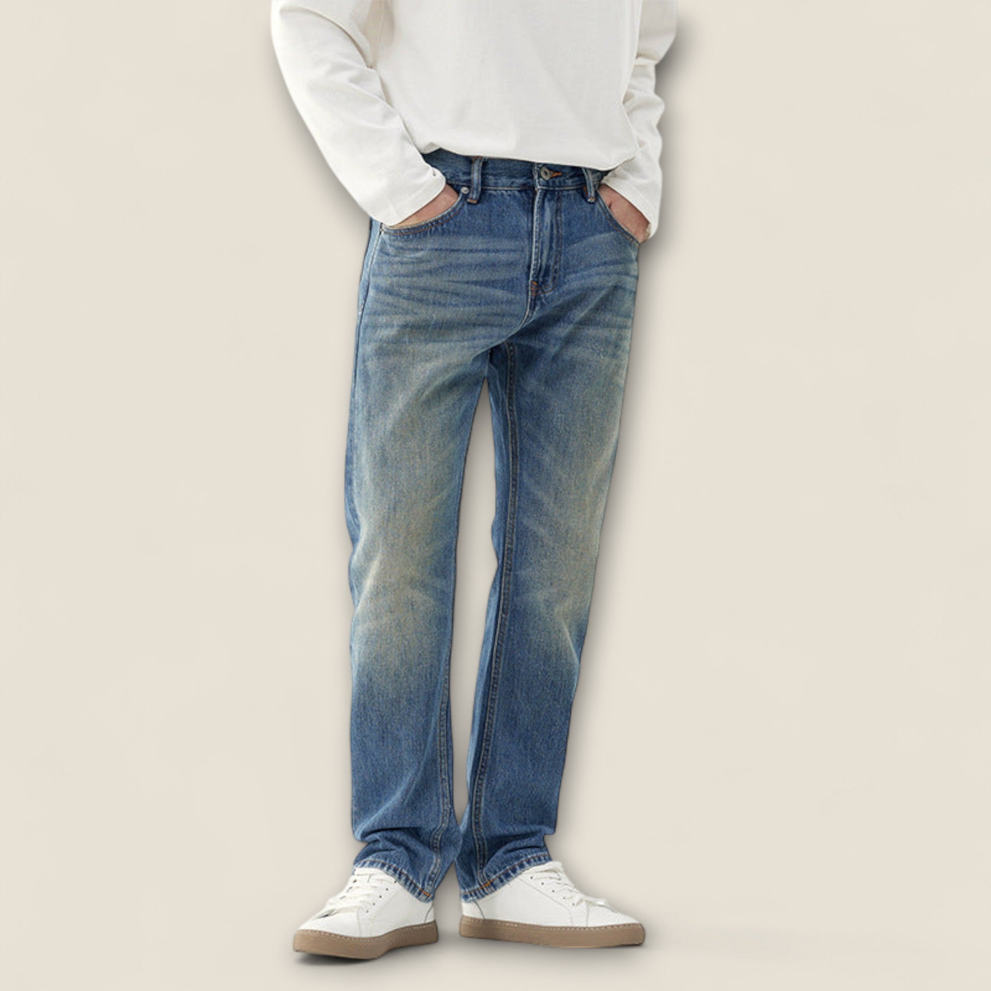 Matteo - Klassiske Straight-Leg Denim