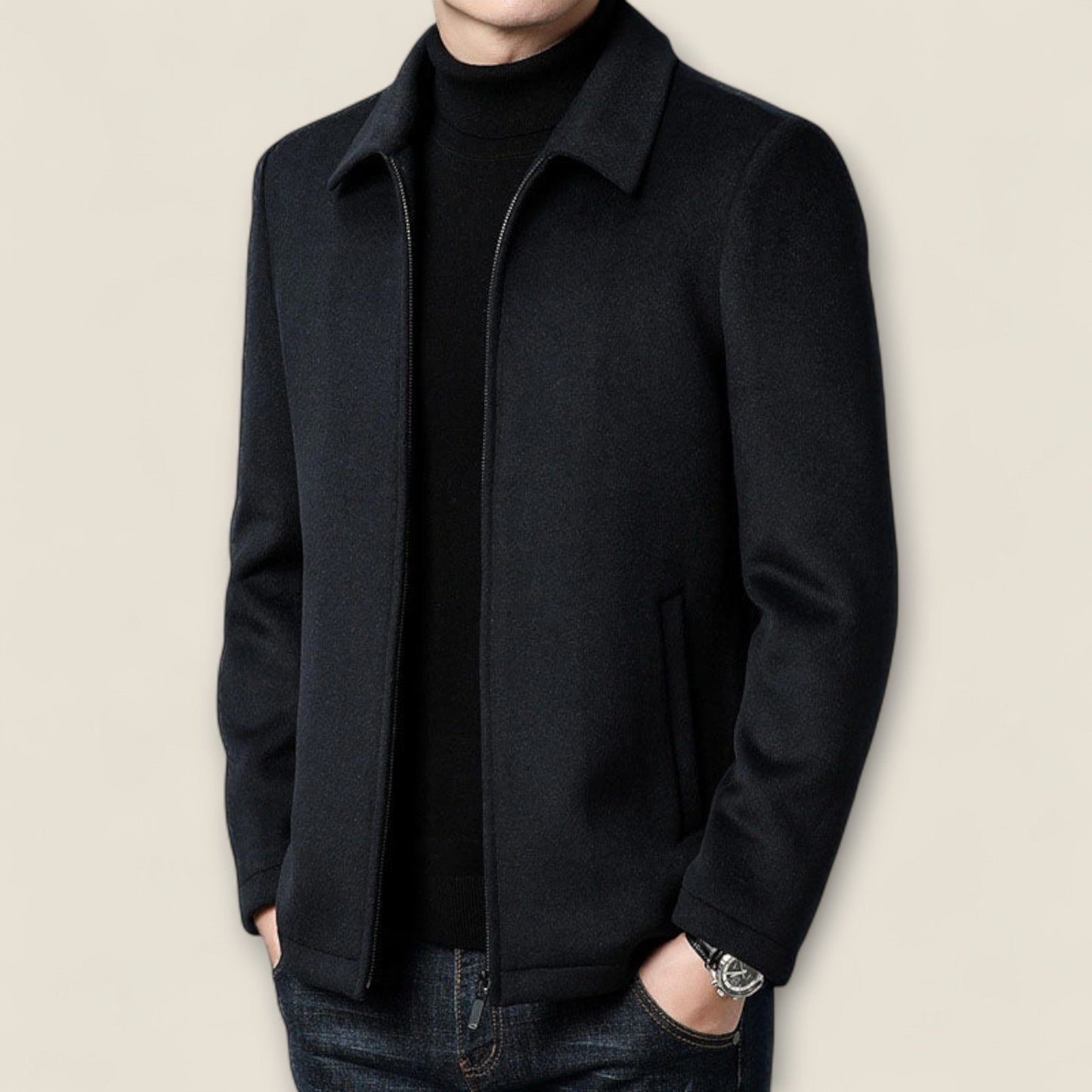 Dante - Uld Zip Jakke