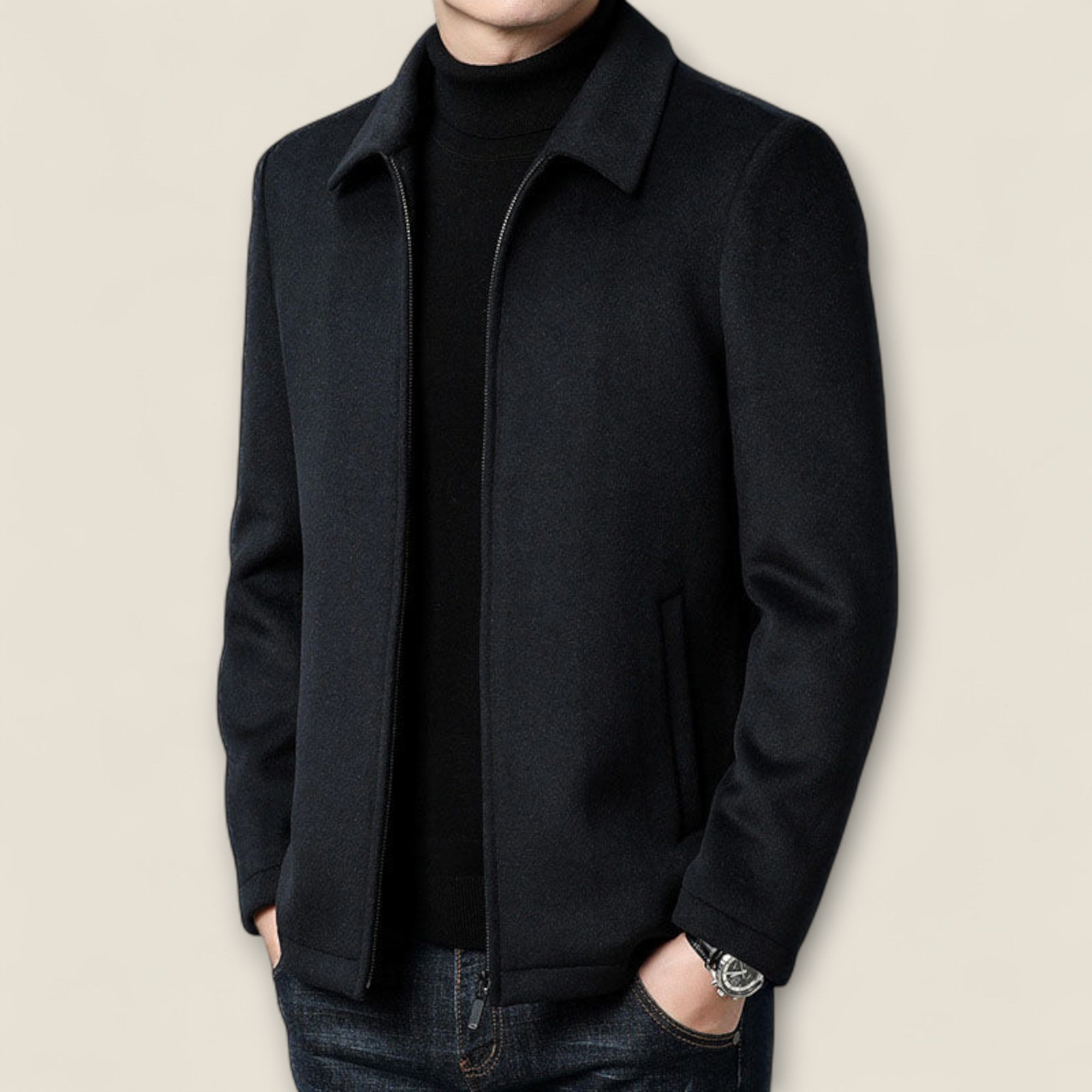 Dante - Uld Zip Jakke