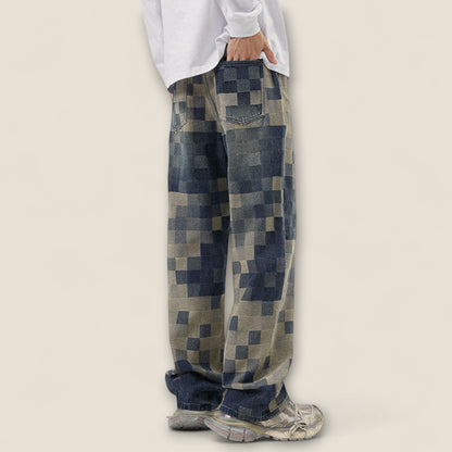 Ciro - Pixel Slidt Denim Jeans