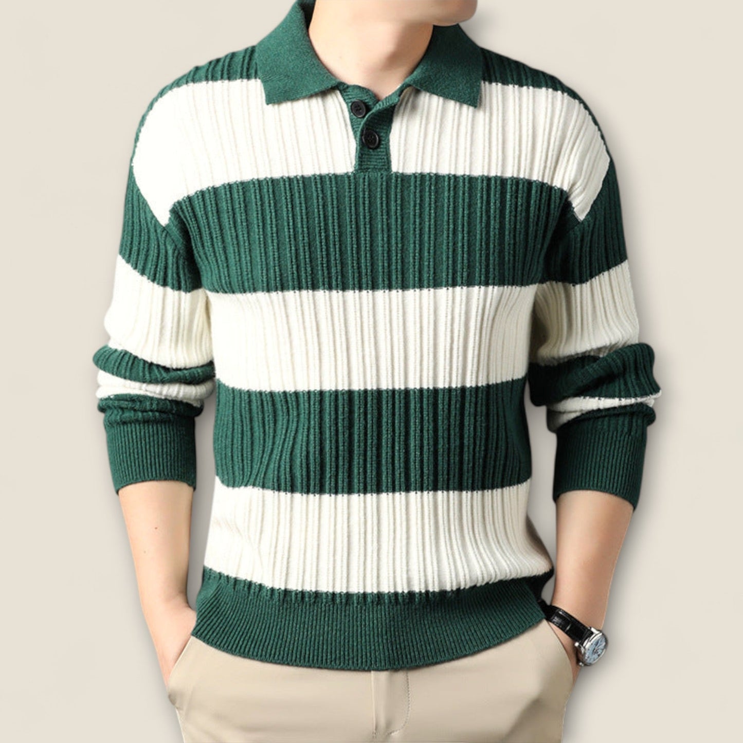 Giovanni - Strikket Bomulds Sweater