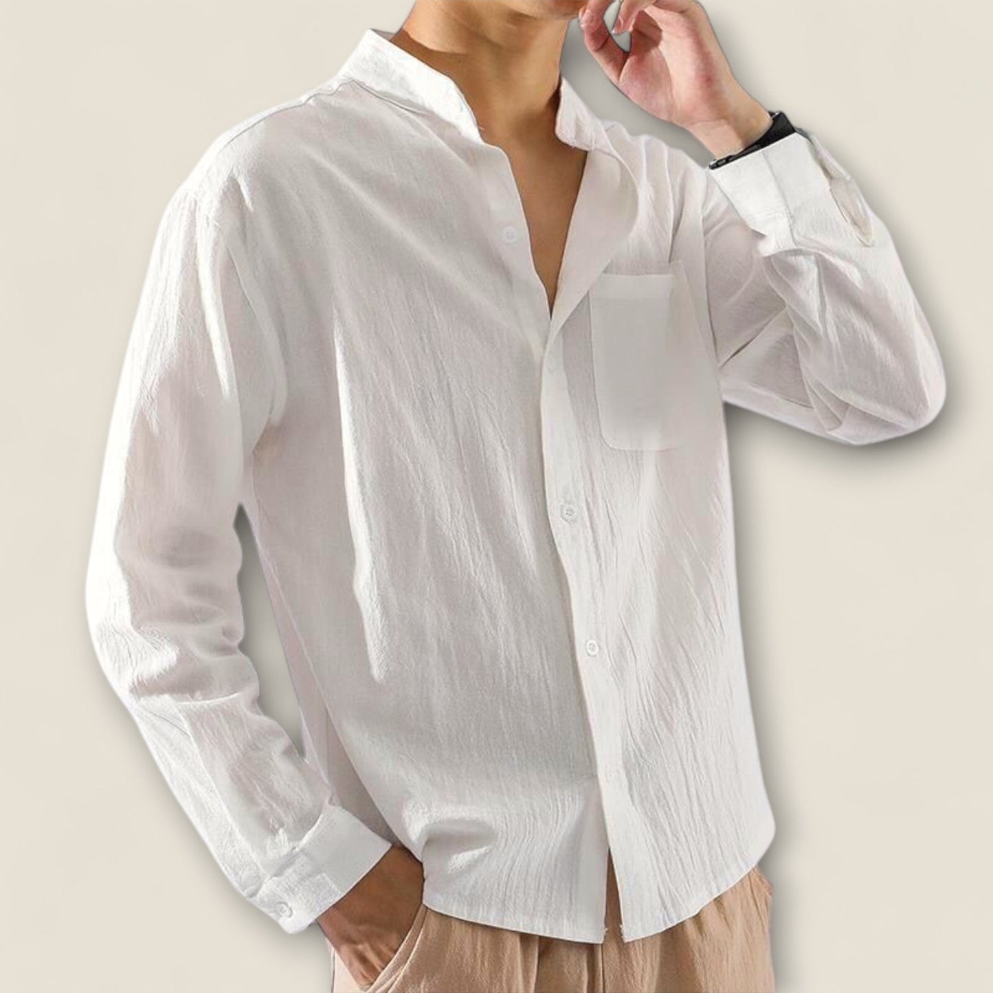 Benicio - Blød Vævet Skjorte