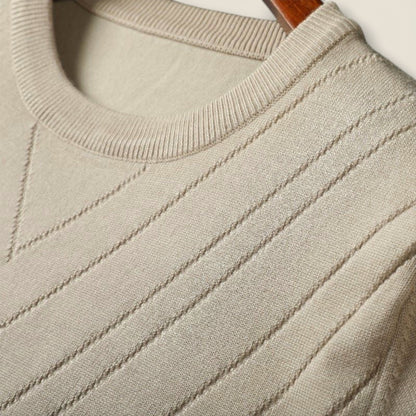 Landon - Is Silke Strikket T-Shirt