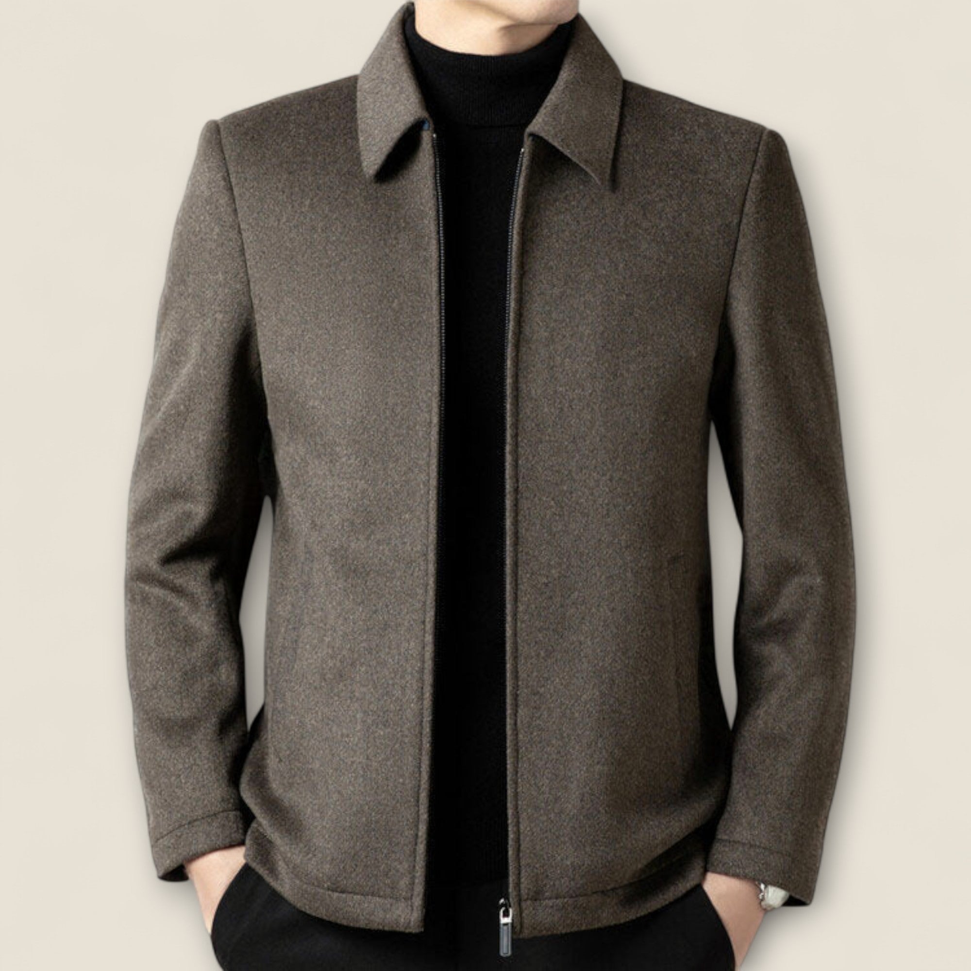 Dante - Uld Zip Jakke