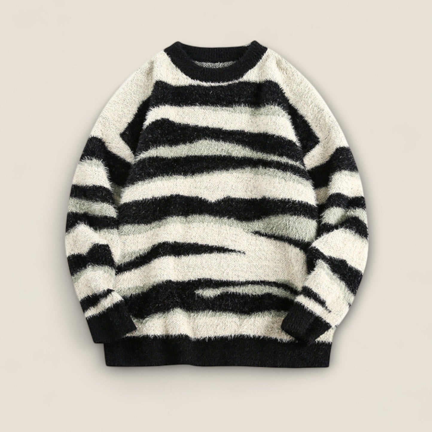 Valerio - Blød Børstet Strik Pullover