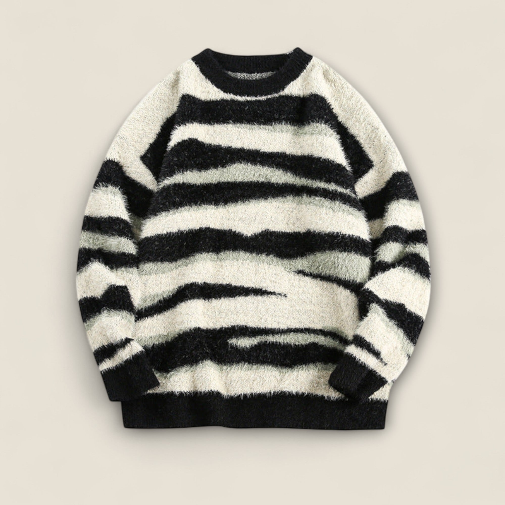 Valerio - Blød Børstet Strik Pullover