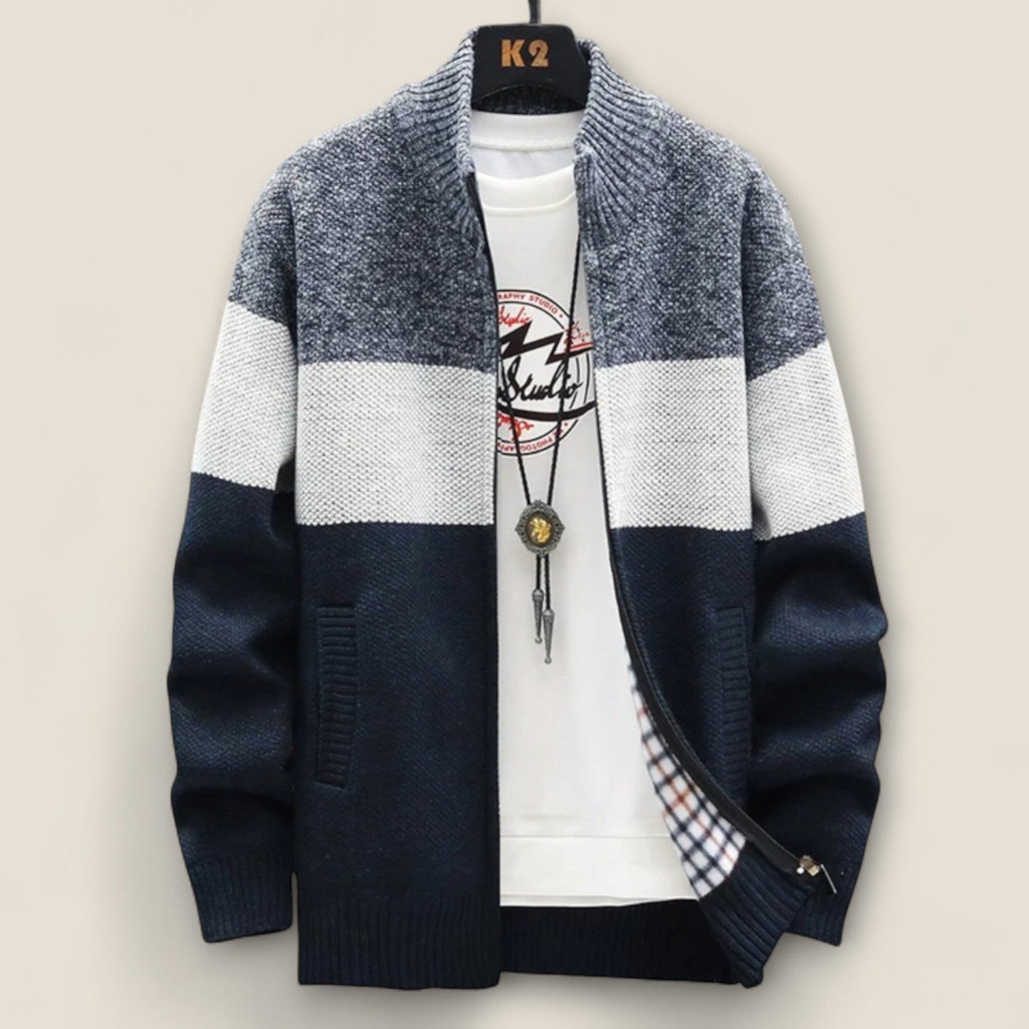 Kurt - Herre Cozy Fleece Cardigan