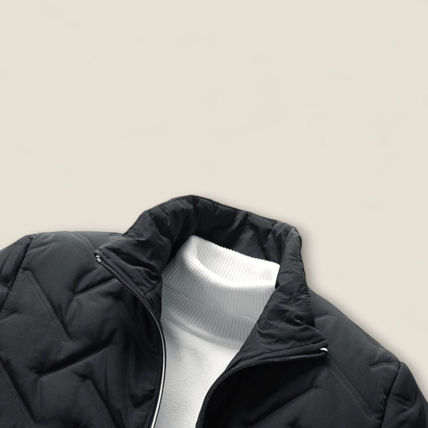 Klayton - Højkrave Vatteret Jakke