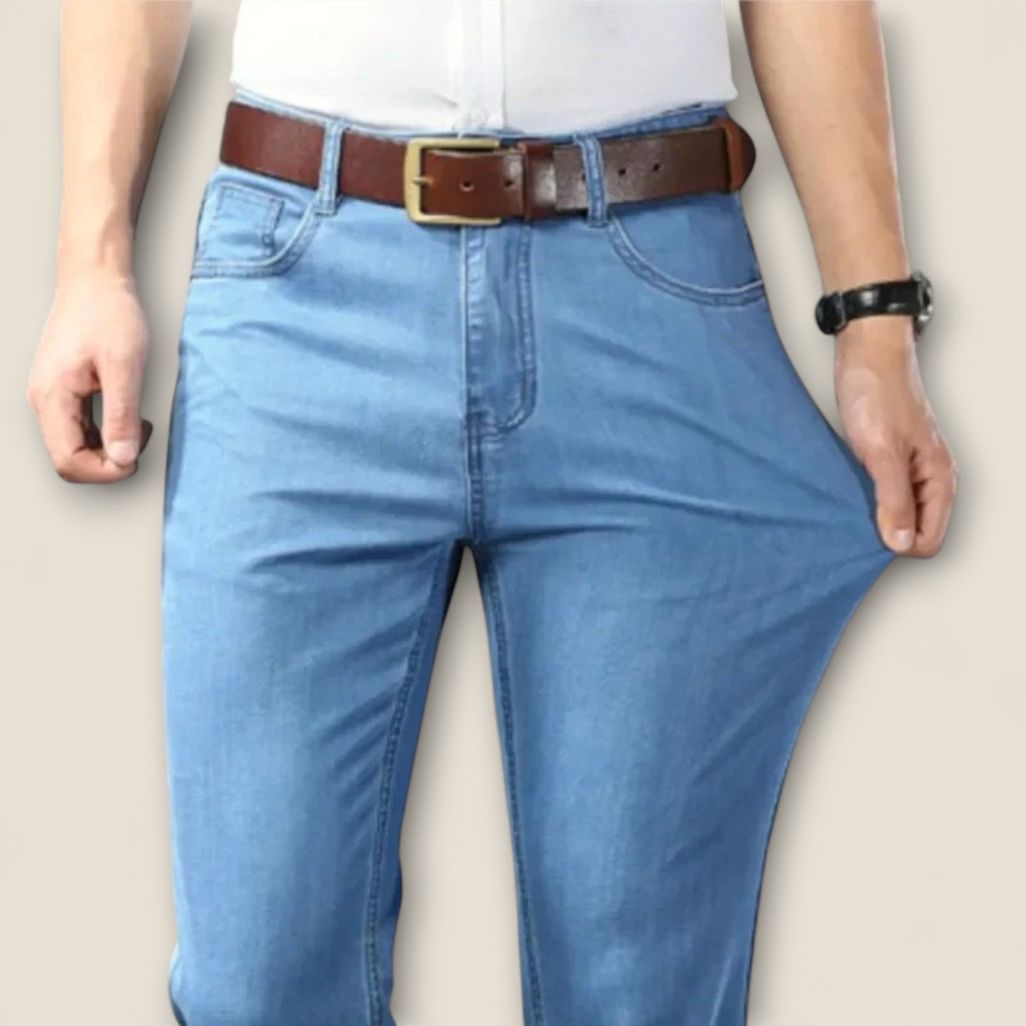 Diego - Slim Fit Silke Stretch Denim