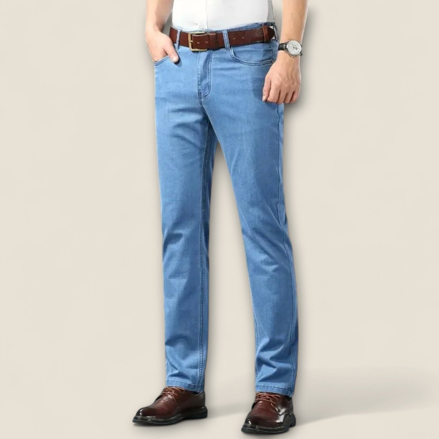 Diego - Slim Fit Silke Stretch Denim