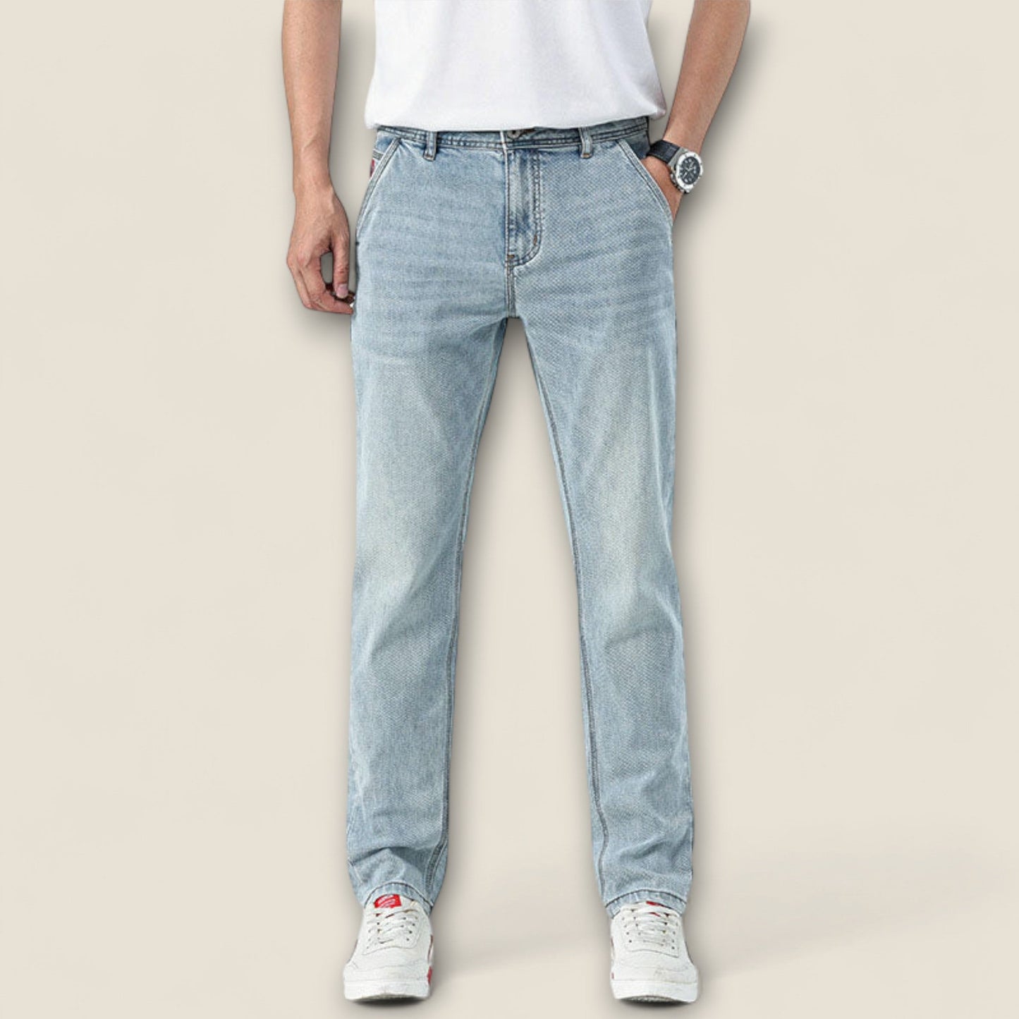 Alessio - Klassisk Fit Bomuldsjeans