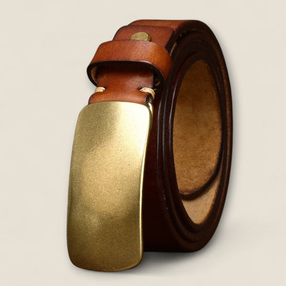 Sergio - Tidløs Læderbælte