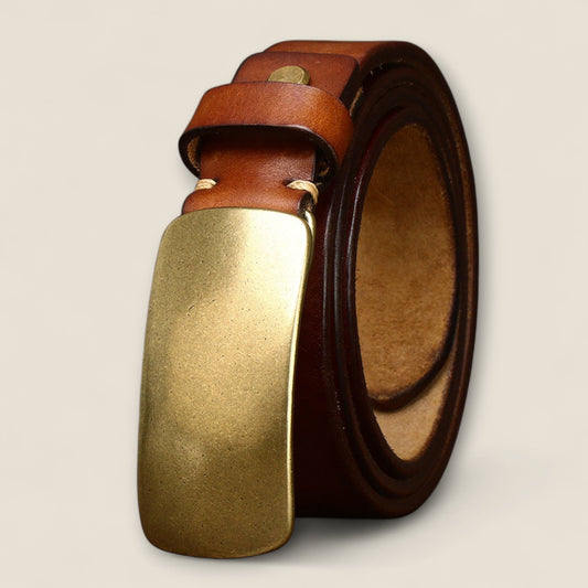 Sergio - Tidløs Læderbælte