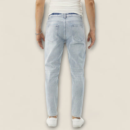 Thiago - Tapered Cotton Jeans