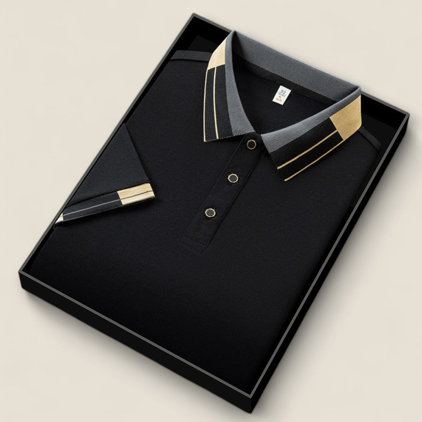 Dario - Letvægts Strik Polo Shirt