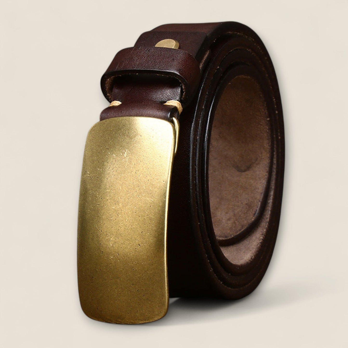 Sergio - Tidløs Læderbælte