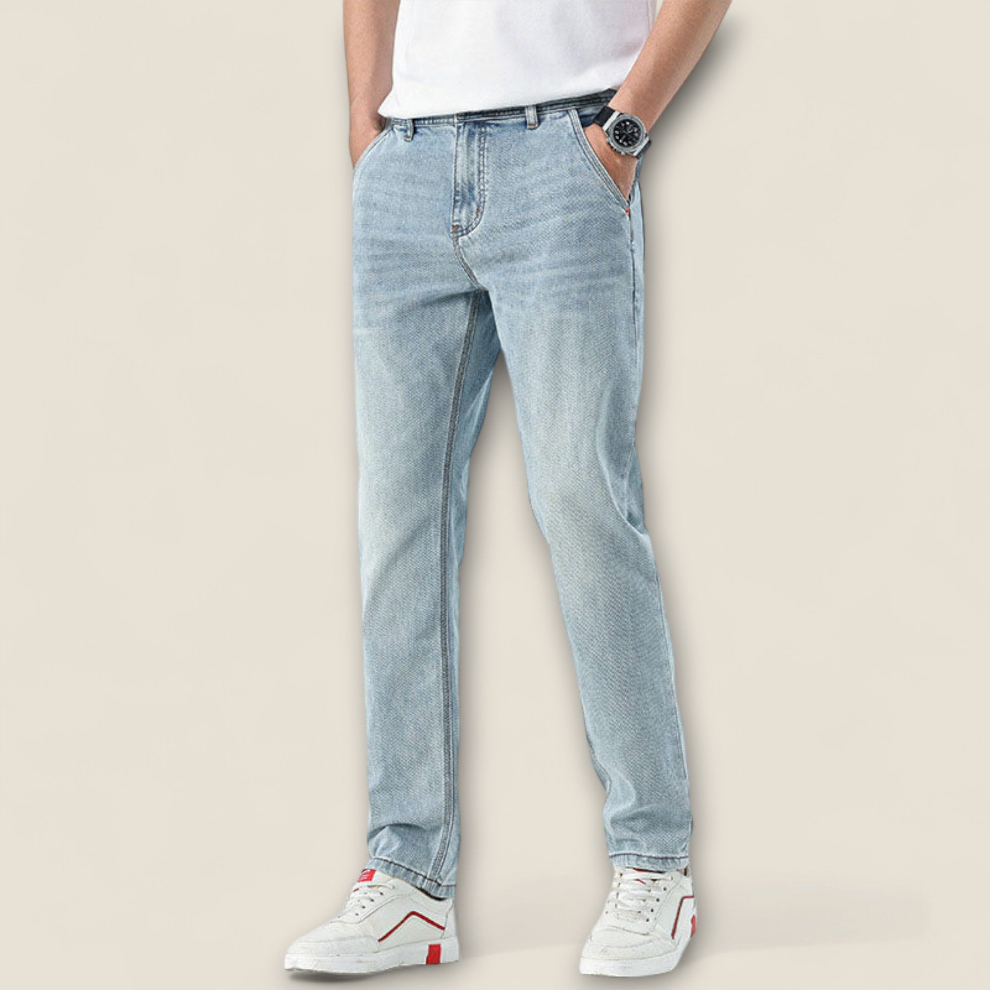 Alessio - Klassisk Fit Bomuldsjeans