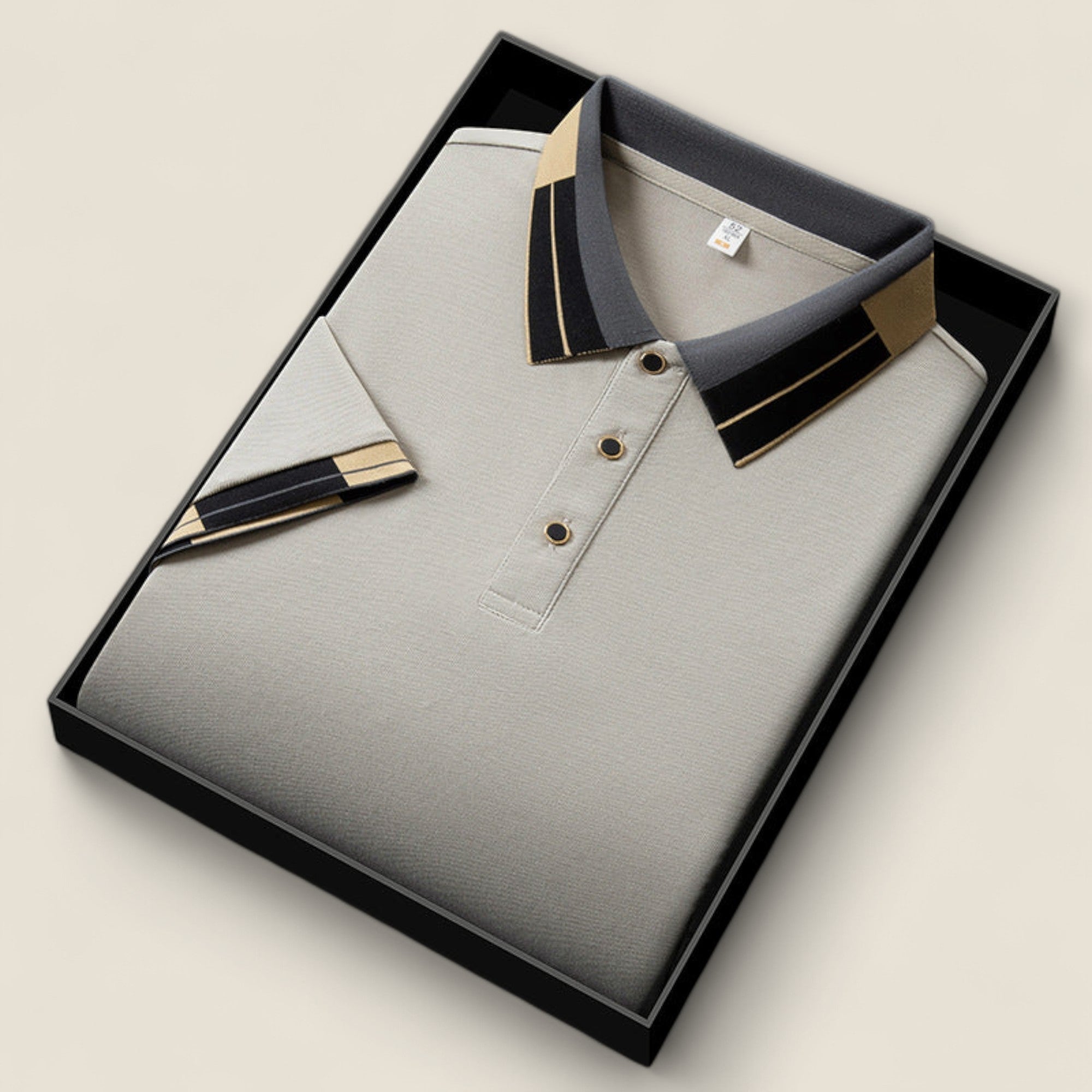 Dario - Letvægts Strik Polo Shirt