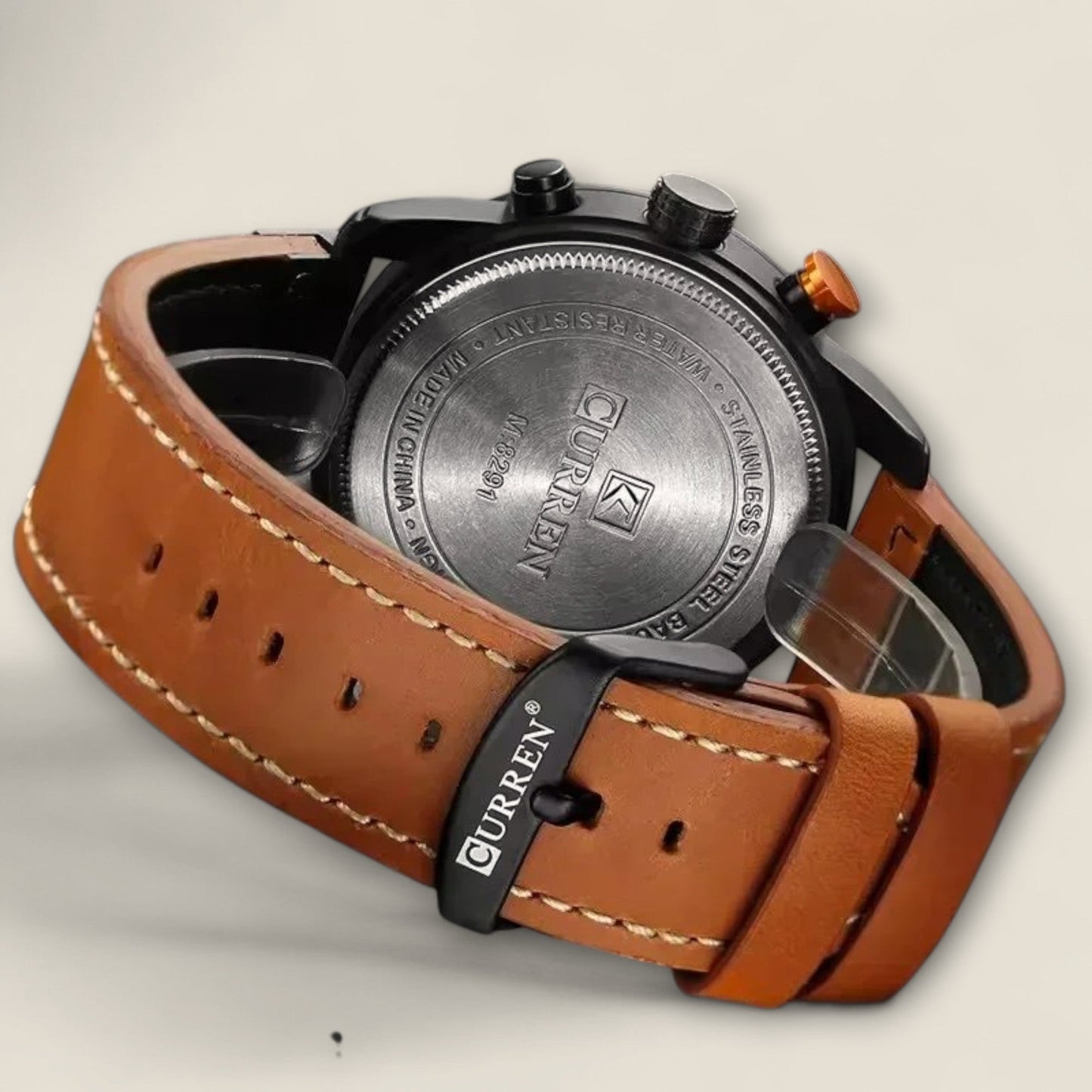 Renzo - Læder Chronograph Ur