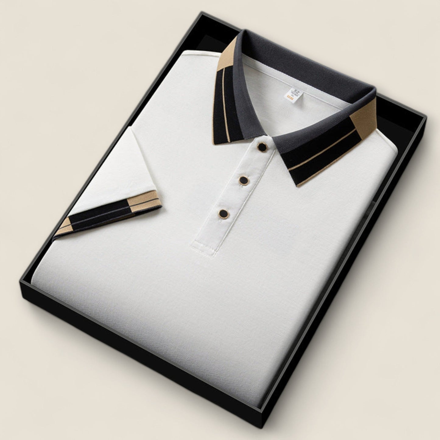 Dario - Letvægts Strik Polo Shirt