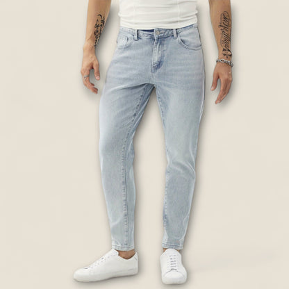 Thiago - Tapered Cotton Jeans