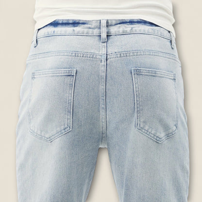 Thiago - Tapered Cotton Jeans