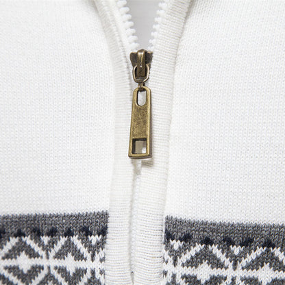 Leonardo - Cotton Half-Zip Pullover