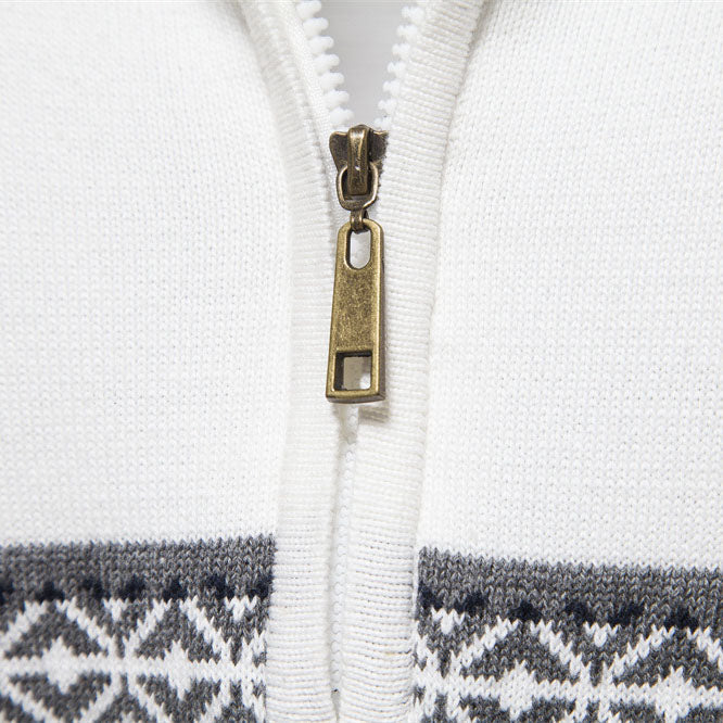 Leonardo - Cotton Half-Zip Pullover