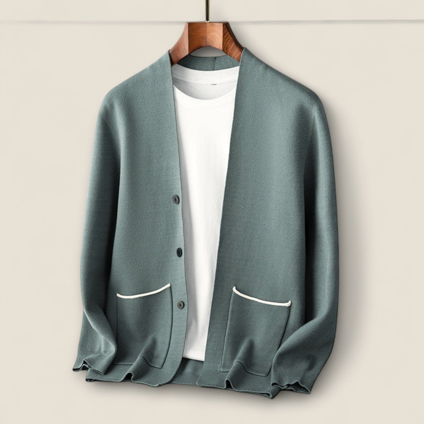 Reid - Strikket Uld Cardigan