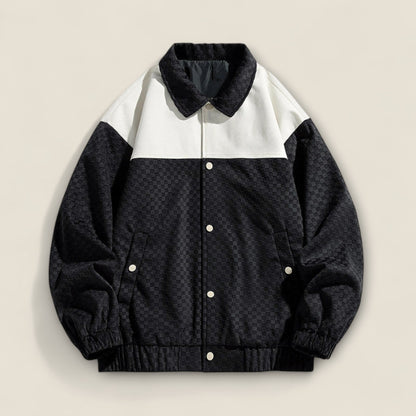 Miles - Tekstureret Jakke I To Farver