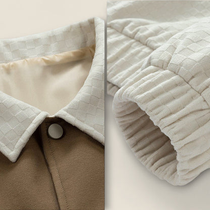 Miles - Tekstureret Jakke I To Farver