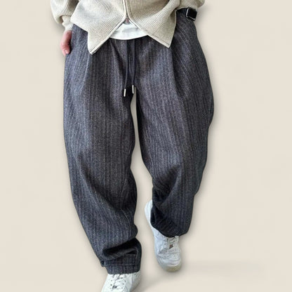 Bruno - Stribet Relaxed Fit Bukser