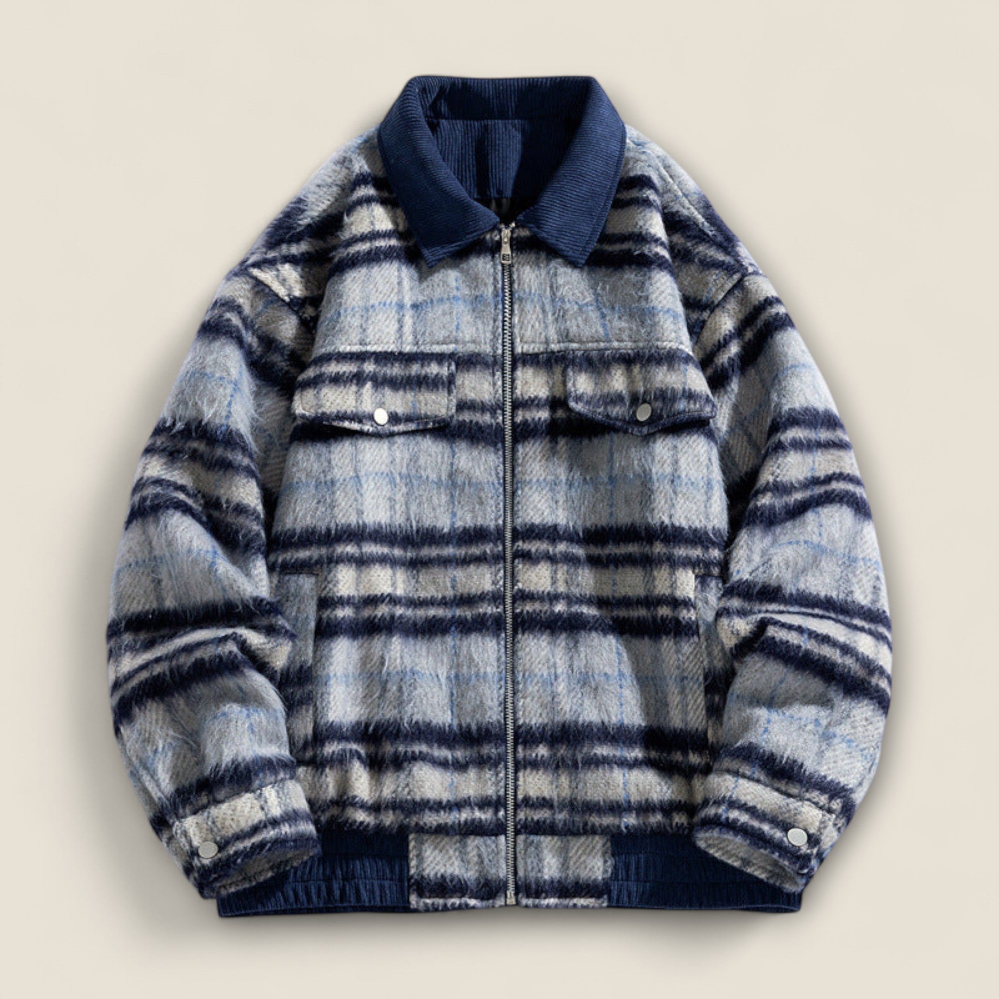 Beaufort - Plaid Børstet Jakke