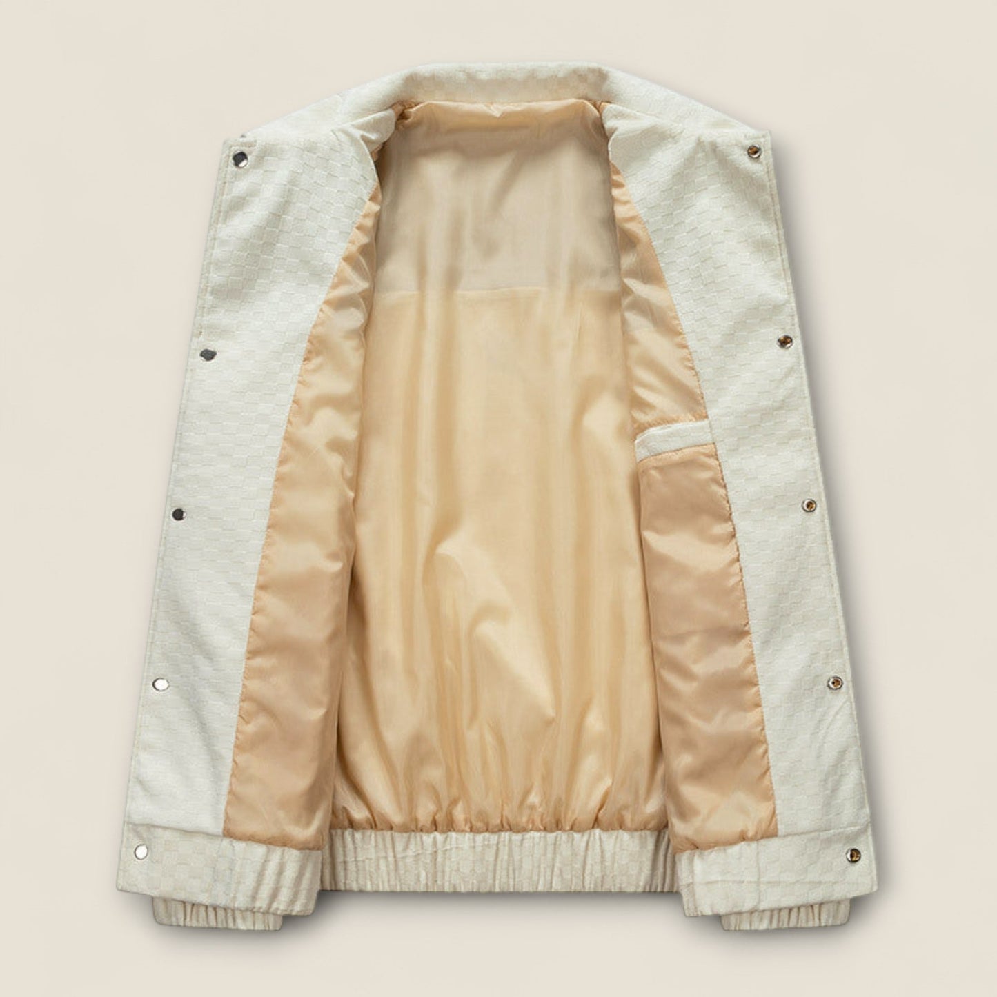 Miles - Tekstureret Jakke I To Farver