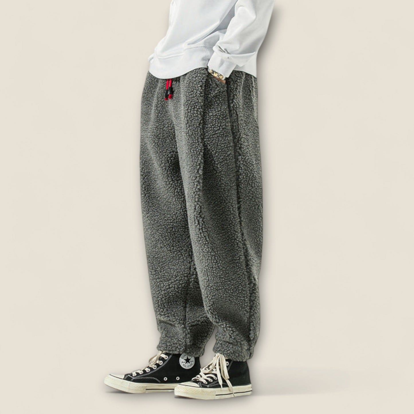 Weston - Behagelige Fleece Loungebukser