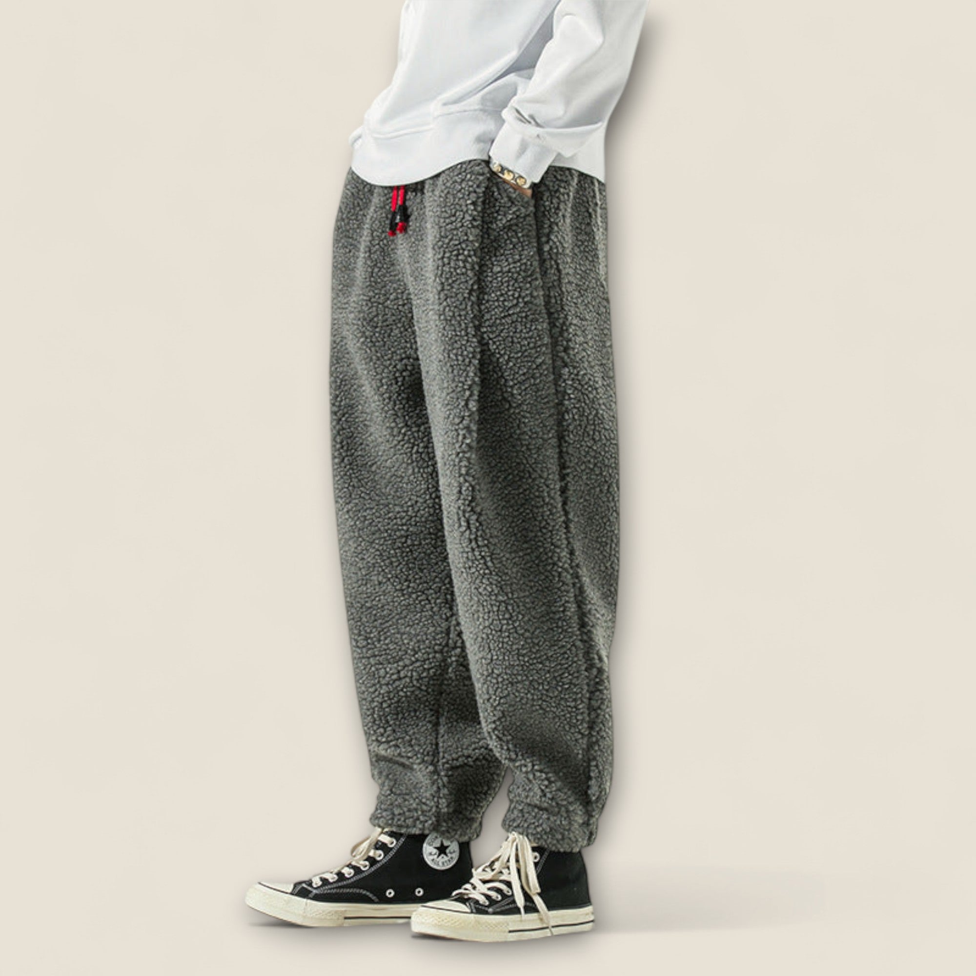 Weston - Behagelige Fleece Loungebukser