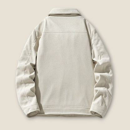 Henry - Fløjlsjakke med Sherpa-for