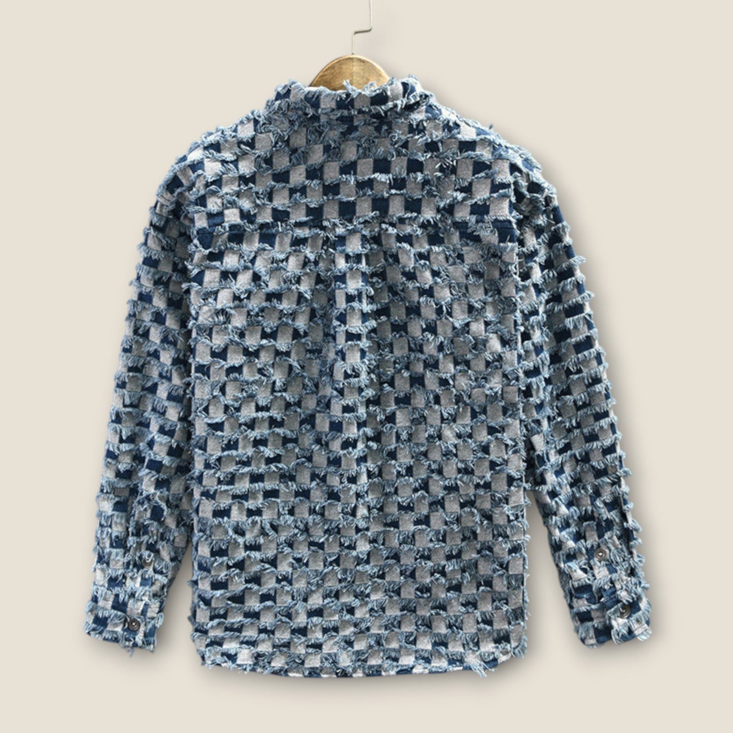 Jackson - Tjekket Frayed Overskjorte