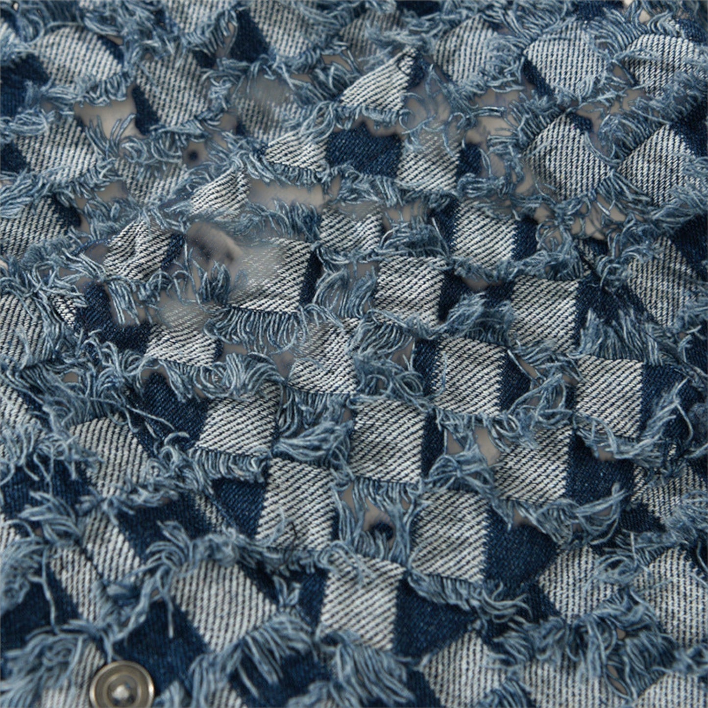 Jackson - Tjekket Frayed Overskjorte