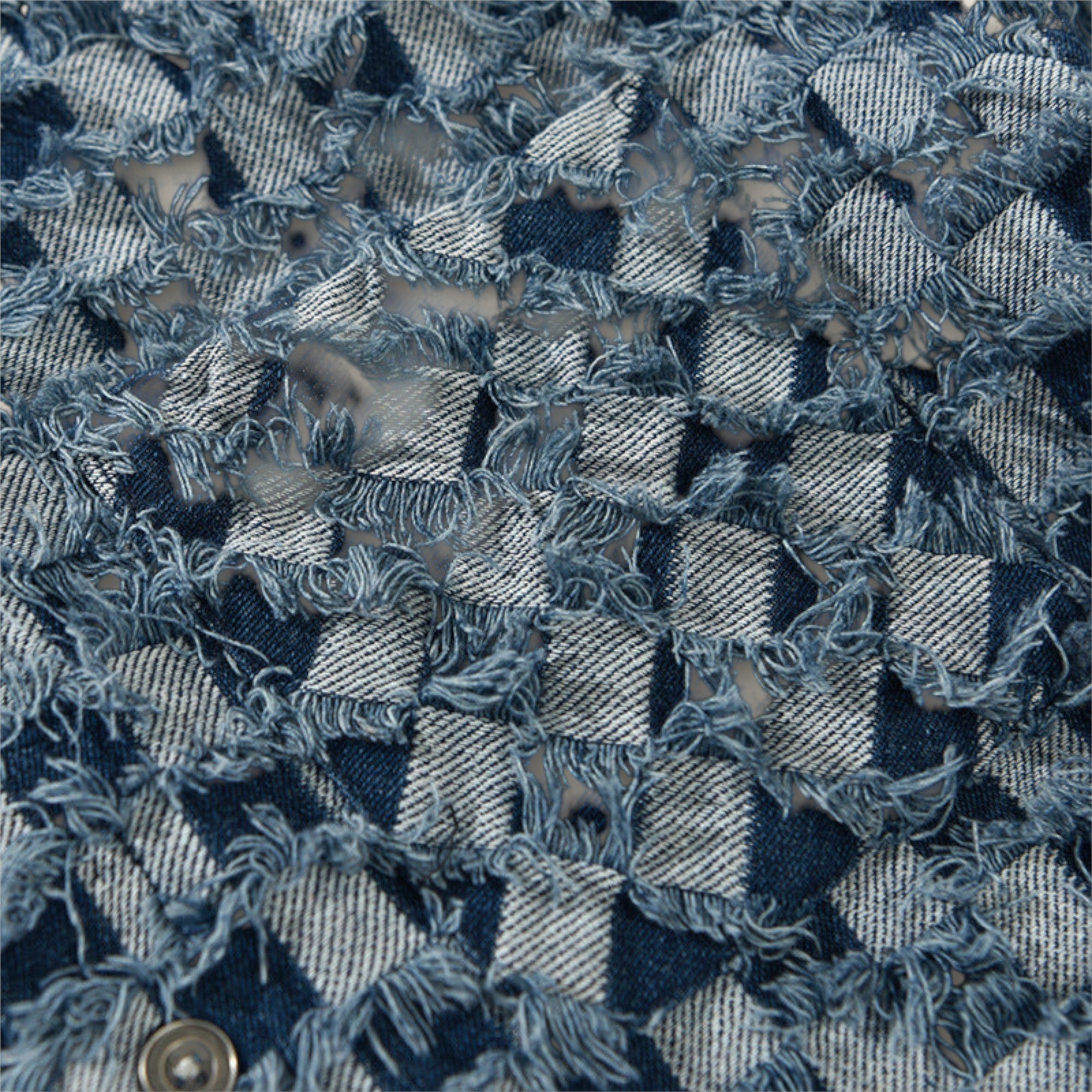 Jackson - Tjekket Frayed Overskjorte