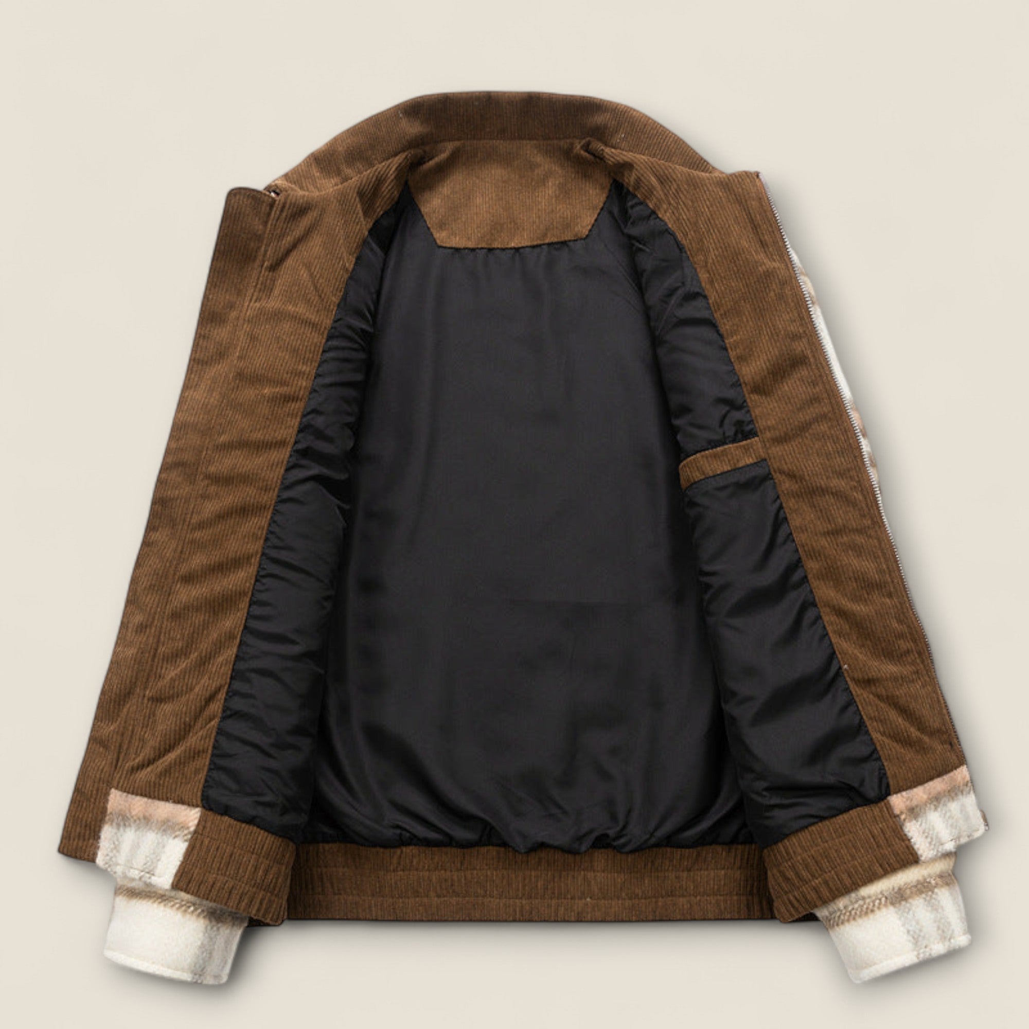 Beaufort - Plaid Børstet Jakke