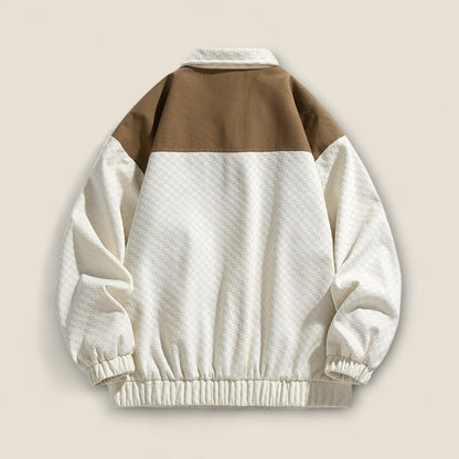 Miles - Tekstureret Jakke I To Farver