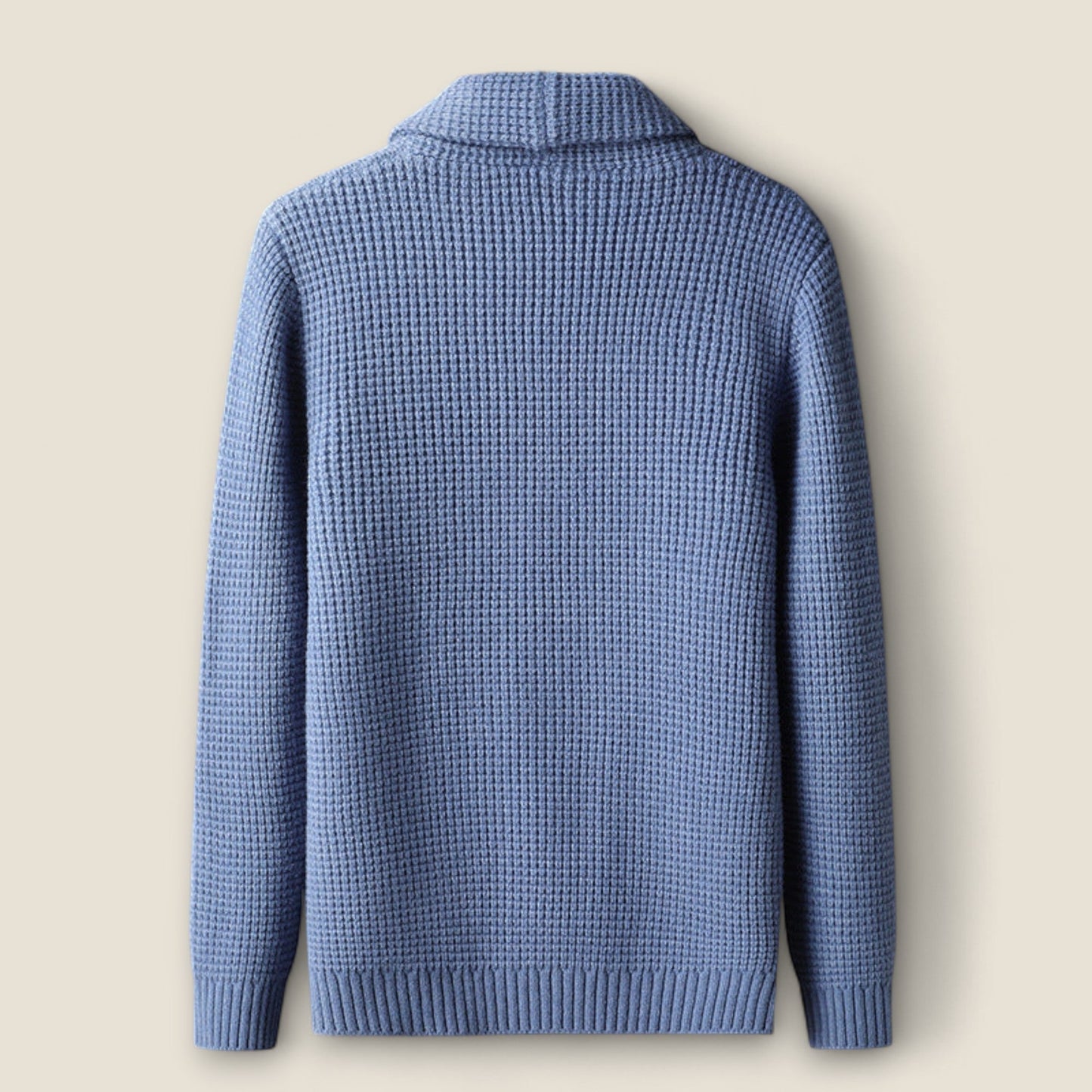 Lorenzo - Tekstureret Vaffelstrikket Cardigan