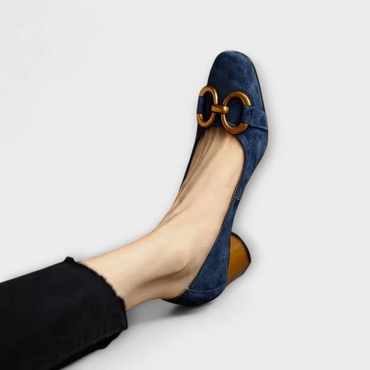 Mathilda – Højhælede Sko med Komfort Finish