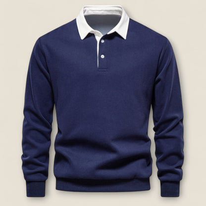 Emanuel - Klassisk Polo Sweater
