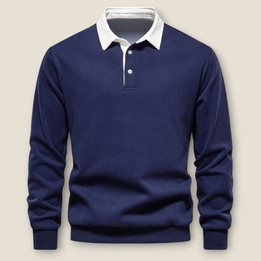 Emanuel - Klassisk Polo Sweater