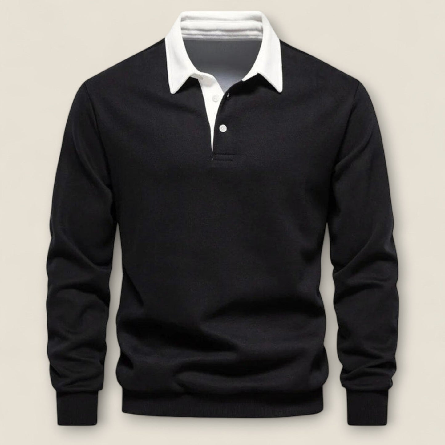 Emanuel - Klassisk Polo Sweater