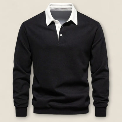 Emanuel - Klassisk Polo Sweater